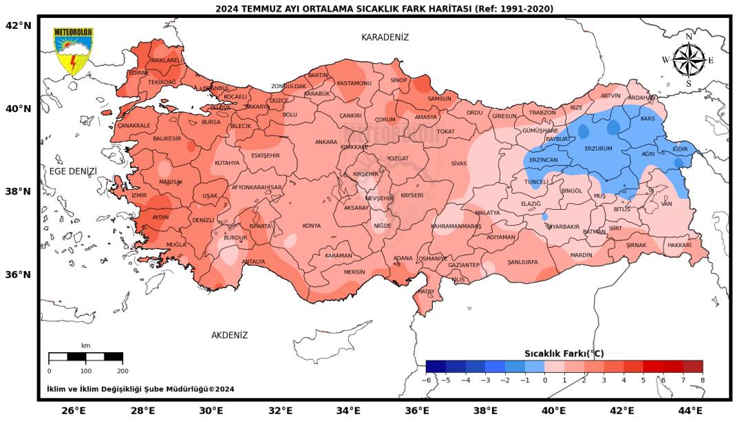 Temmuz 2024, son 53 yılın en sıcak temmuz ayı oldu 7